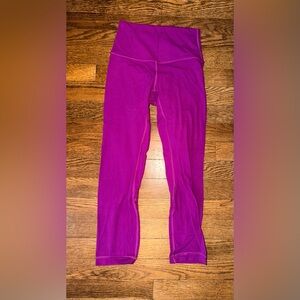 Lululemon Athletica Women's Magenta Leggings size 2